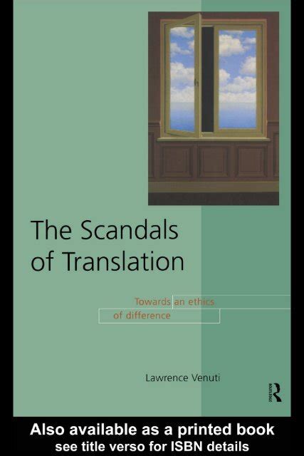 iscandals|the scandals of translation.
